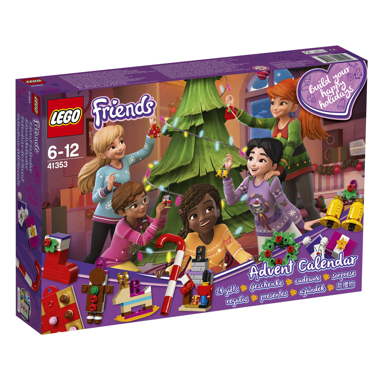 LEGO Friends, klocki, Kalendarz adwentowy, 41353