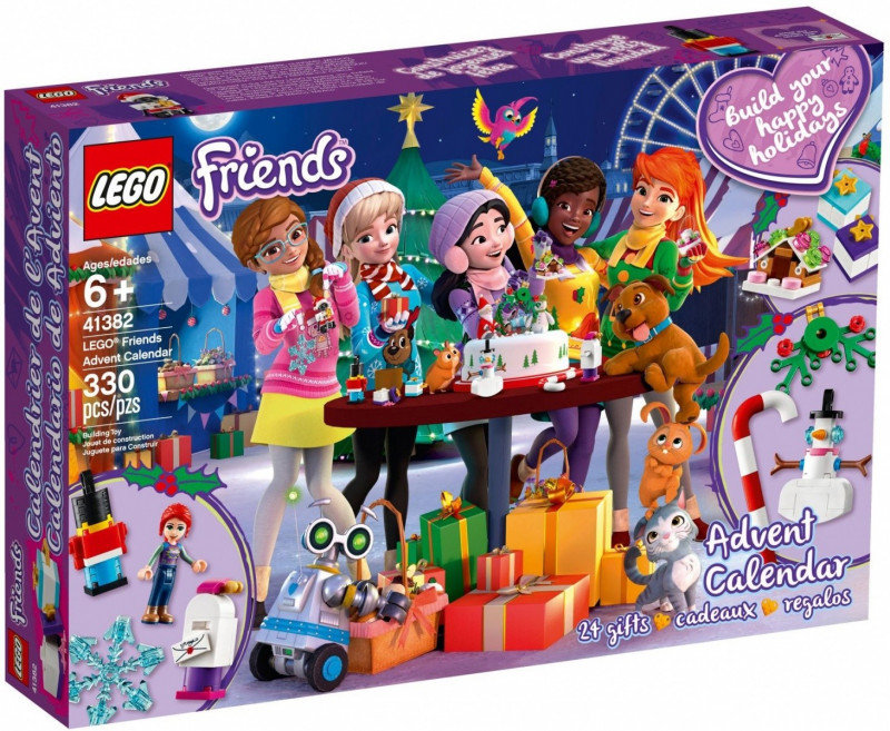 LEGO Friends, klocki, Kalendarz adwentowy, 41382