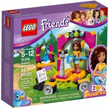 LEGO Friends, klocki Muzyczny duet Andrei, 41309 - LEGO