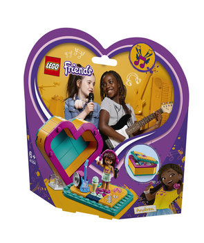 LEGO Friends, klocki Pudełko w kształcie serca Andrei, 41354 - LEGO