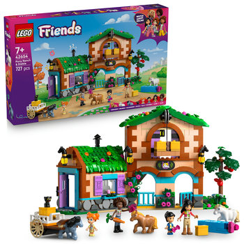 LEGO Friends, klocki, Ranczo kucyków i stajnia, 42654 - LEGO
