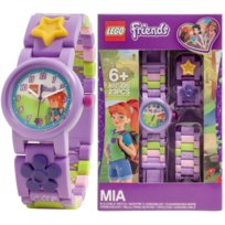 LEGO Friends Mia zegarek dziecięcy 8021230 kolorowy regulowany pasek LEGO