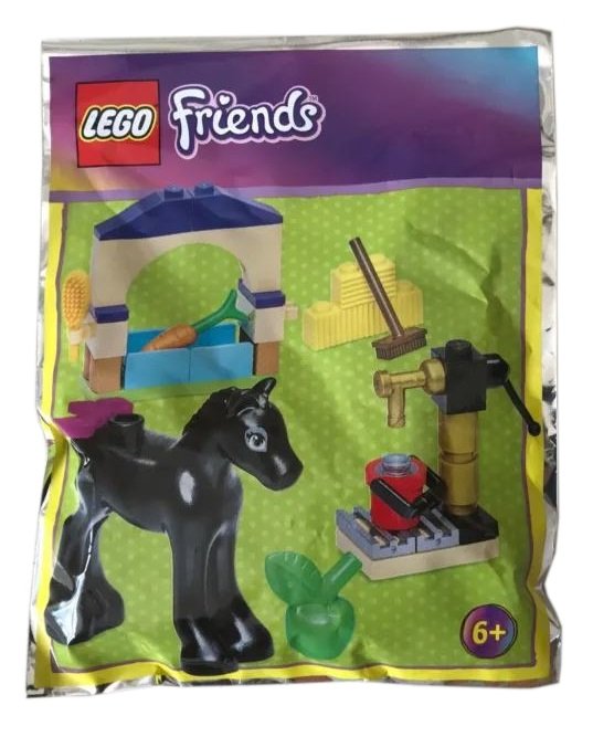 Lego Friends Zestaw - Cute Foal With Feeding Station 472201 Polybag Klocki