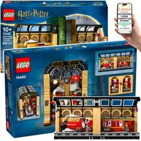 LEGO Harry Potter, klocki, Magiczna Dekoracja Book Nook (76450) | Ekspres do Hogwartu, Peron 9¾, Hedwiga i Parszywek + EBOOK-1