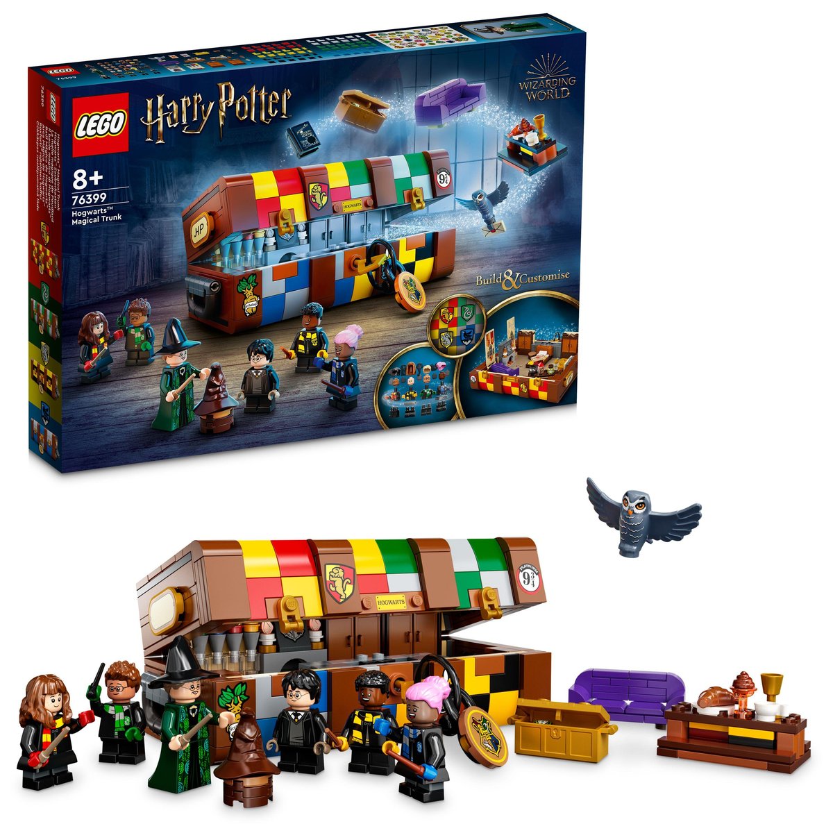 LEGO Harry Potter, klocki, Magiczny kufer z Hogwartu™, 76399