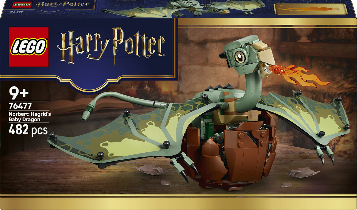 76477 LEGO Harry Potter Norbert: mały smok Hagrida 76477 - LEGO | Sklep EMPIK.COM