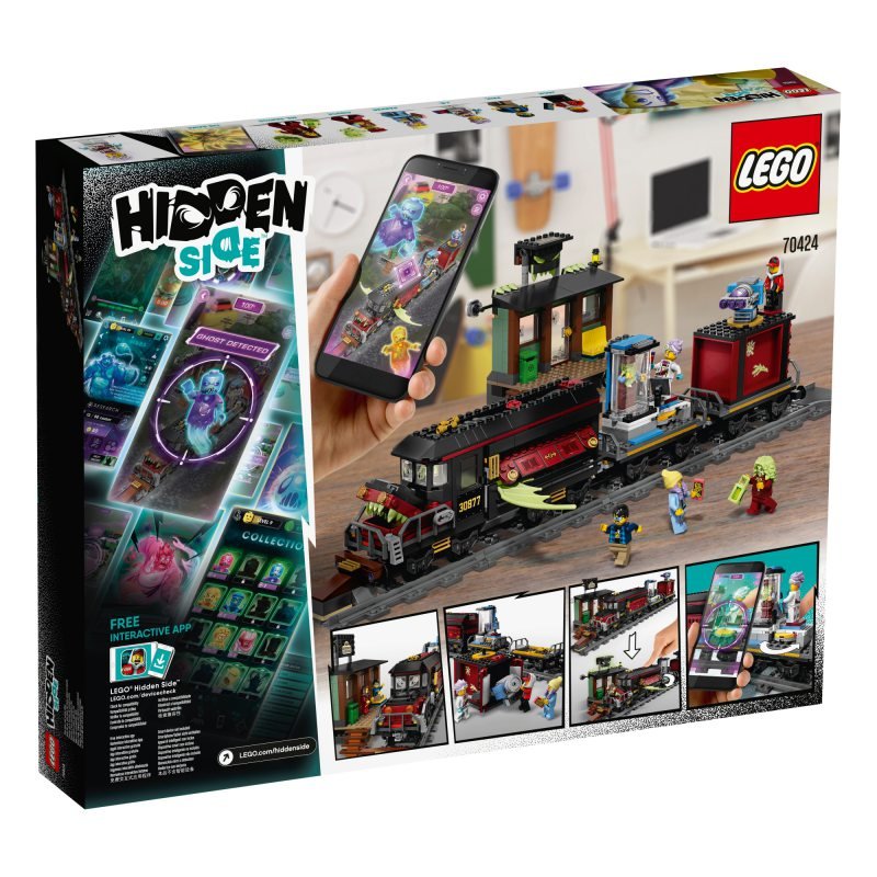 LEGO Hidden Side, klocki, Ekspres widmo, 70424