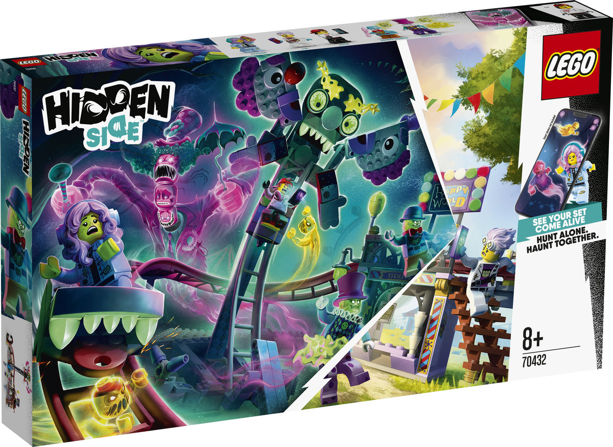 LEGO Hidden Side, klocki Nawiedzony lunapark, 70432