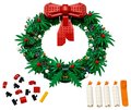 LEGO Iconic, klocki, Bożonarodzeniowy Wieniec 2In1, 40426 - LEGO