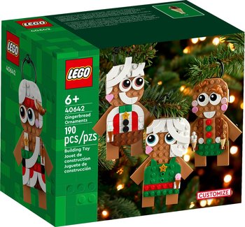LEGO Iconic, Zabawka konstrukcyjna, Piernikowe ozdoby, 40642 - LEGO