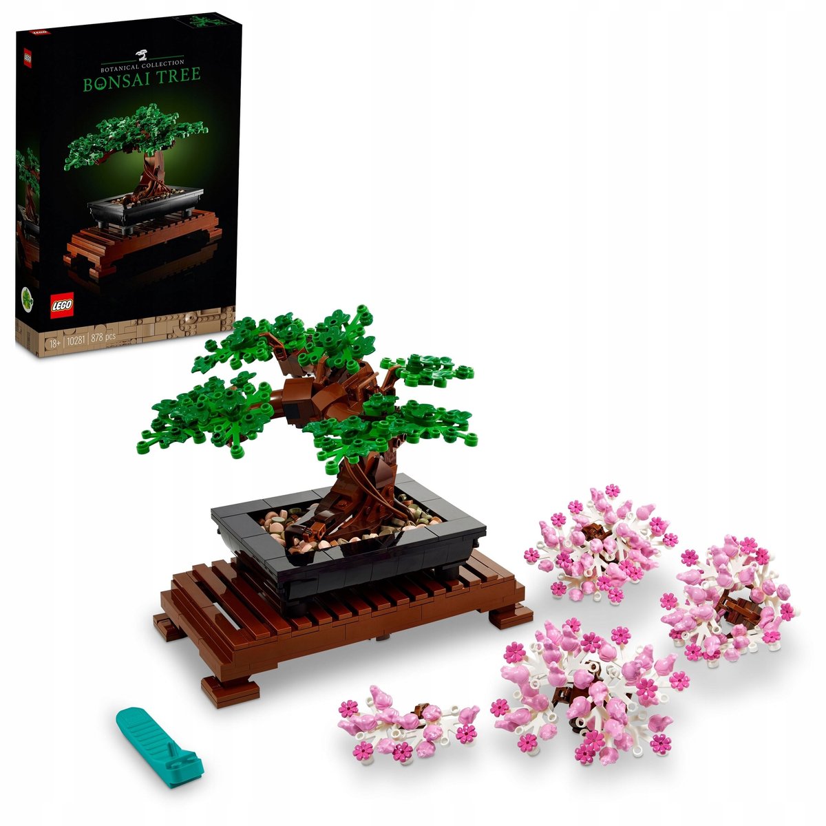 LEGO ICONS 10281 KLOCKI Drzewko bonsai zestaw +eKATALOG