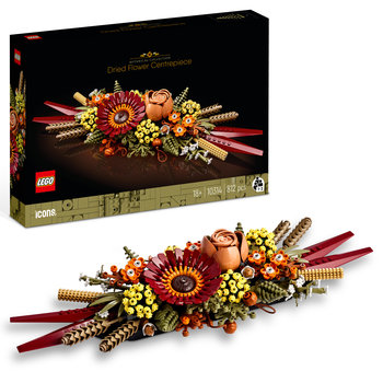 LEGO Icons, Botanical, klocki, Stroik z suszonych kwiatów, 10314 - LEGO