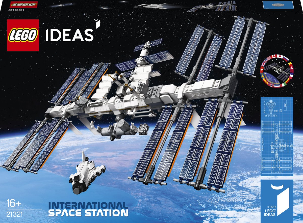 LEGO Ideas, klocki Międzynarodowa Stacja Kosmiczna, 21321