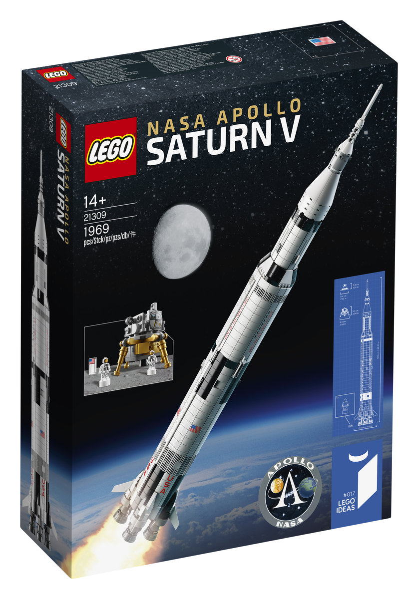 LEGO Ideas, klocki NASA Apollo Saturn V, 21309