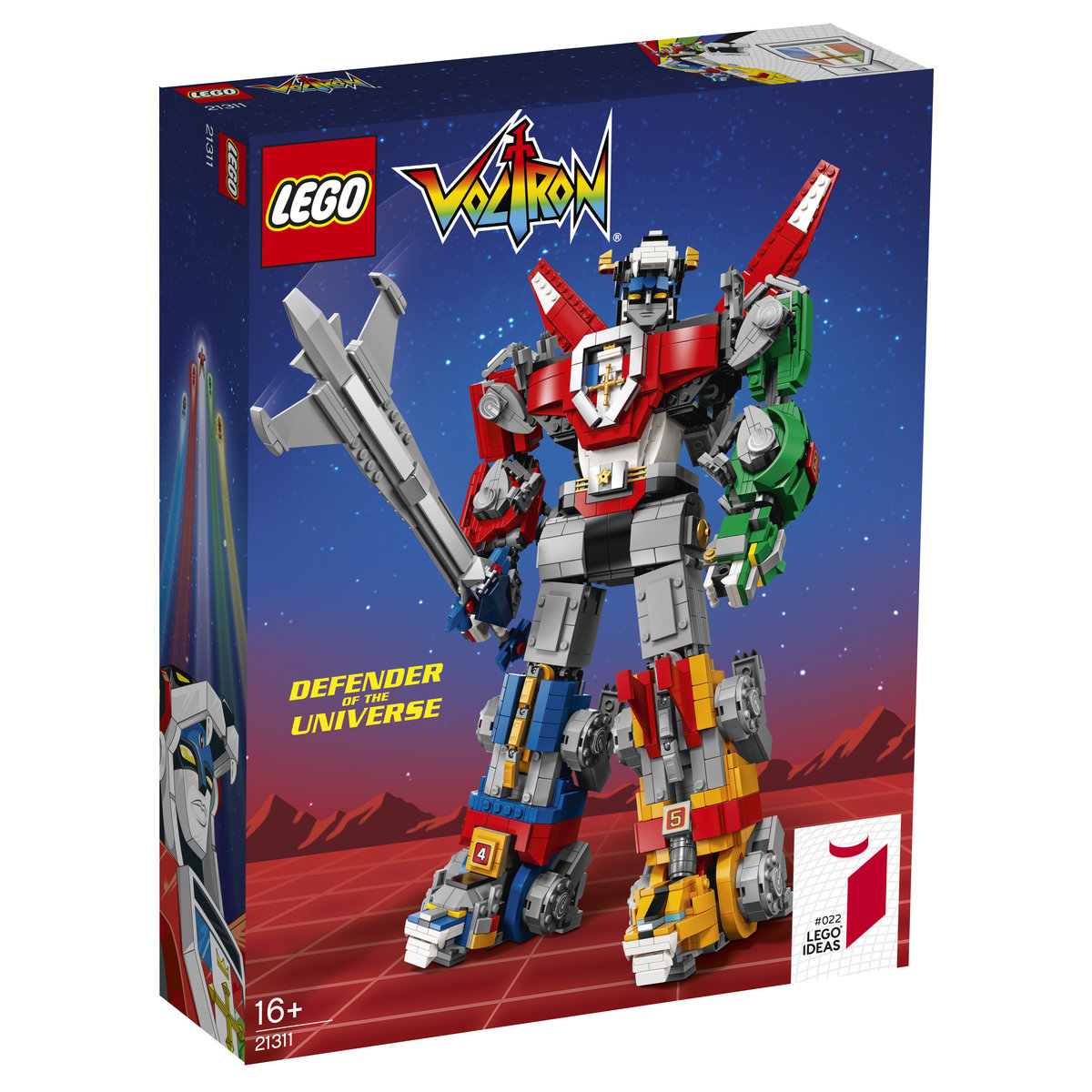LEGO Ideas, klocki Voltron, 21311