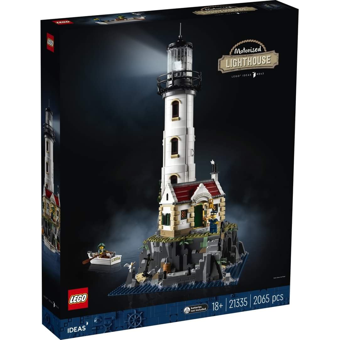 LEGO Ideas, klocki, Zmechanizowana Latarnia, 21335