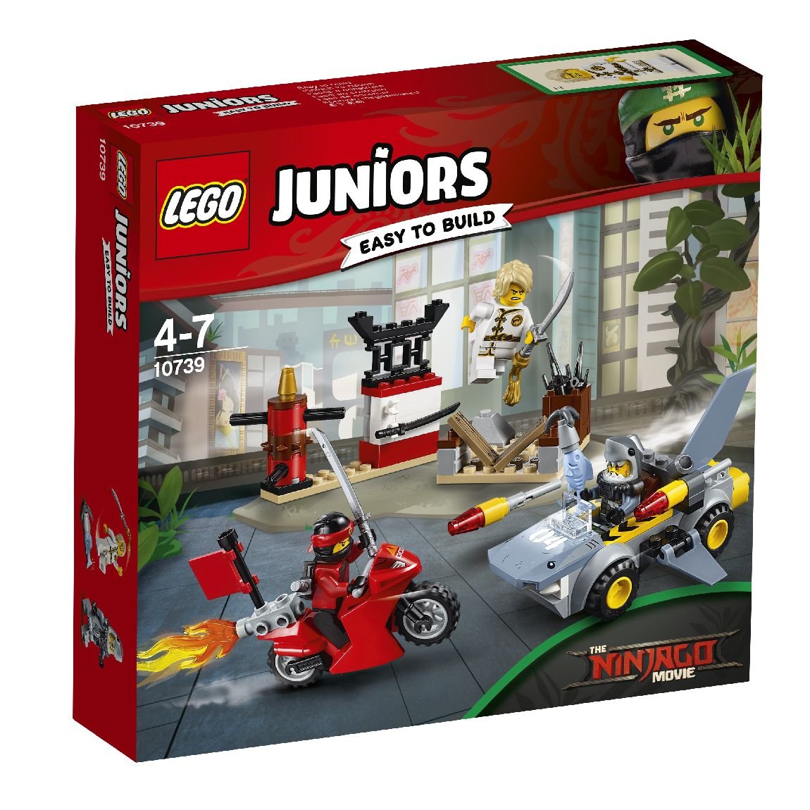LEGO Juniors, klocki Atak rekinów, 10739