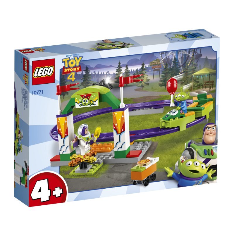 LEGO Juniors, klocki Karnawałowa kolejka, 10771