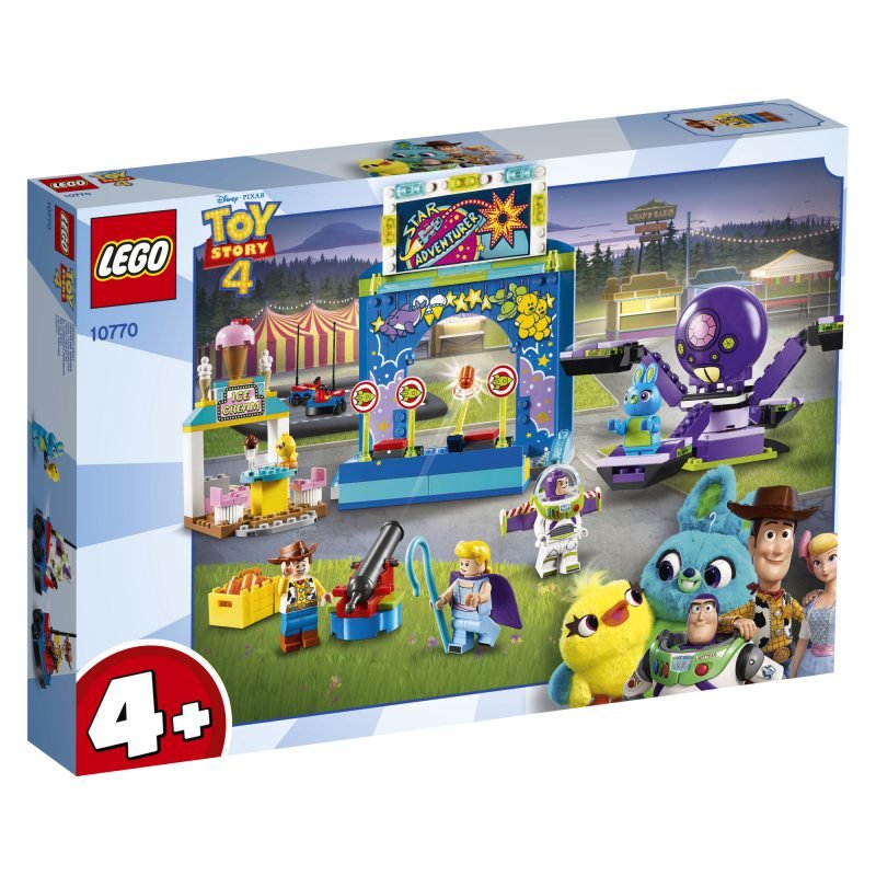 LEGO Juniors, Klocki Karnawałowe szaleństwo Chudego i Buzza, 10770