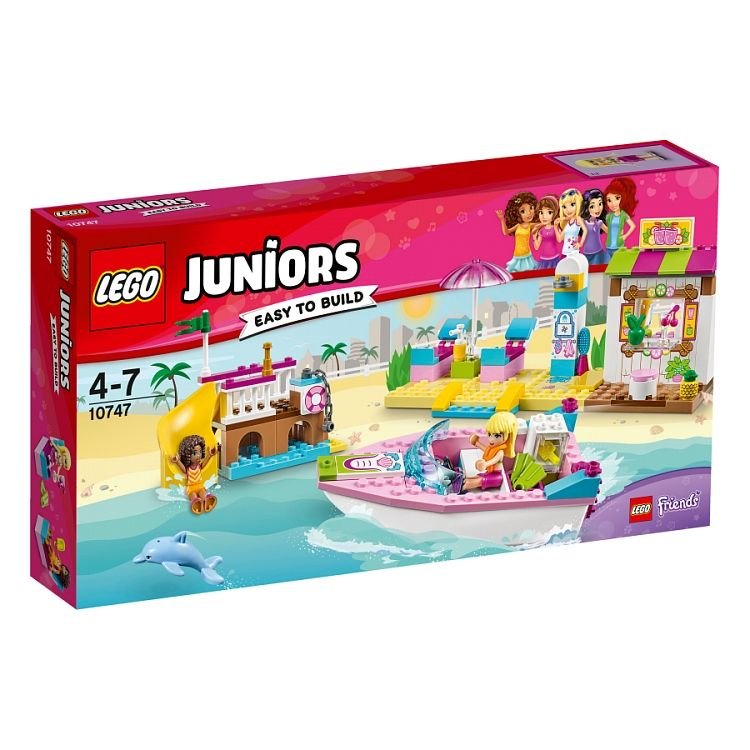 LEGO Juniors, klocki, klocki, Wakacje na plaży, 10747