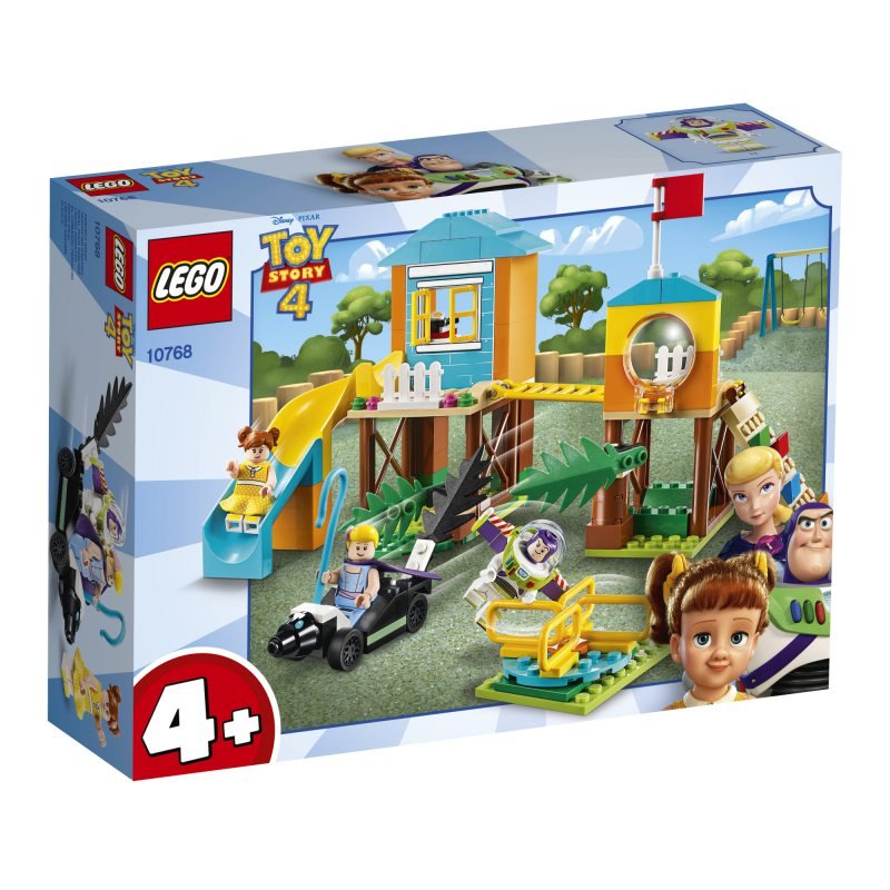 LEGO Juniors, klocki Przygoda Buzza i Bou na placu zabaw, 10768