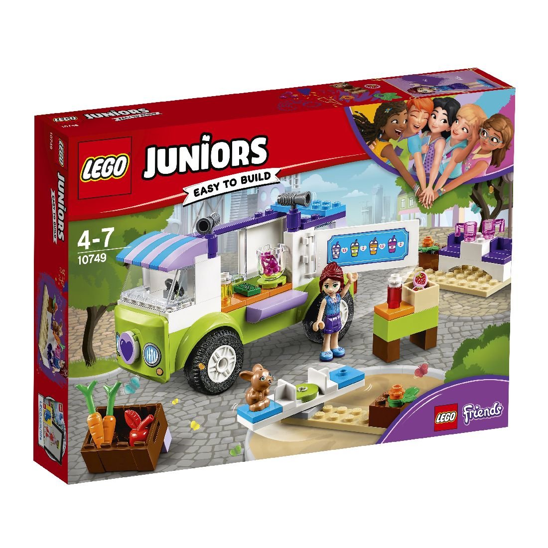 LEGO Juniors, klocki Targ ekologiczny Mii, 10749