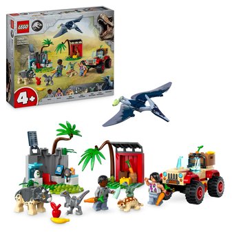 LEGO Jurassic World, klocki, Centrum ratunkowe dla małych dinozaurów, 76963 - LEGO