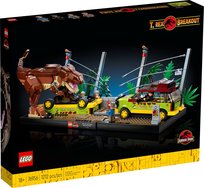 LEGO Jurassic World, klocki, klocki, Tyranozaur Na Wolności, 76956