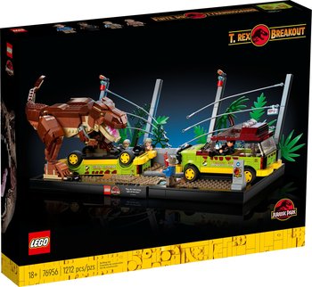 LEGO Jurassic World, klocki, klocki, Tyranozaur Na Wolności, 76956 - LEGO