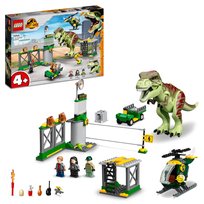 LEGO Jurassic World, klocki, Ucieczka Tyranozaura, 76944