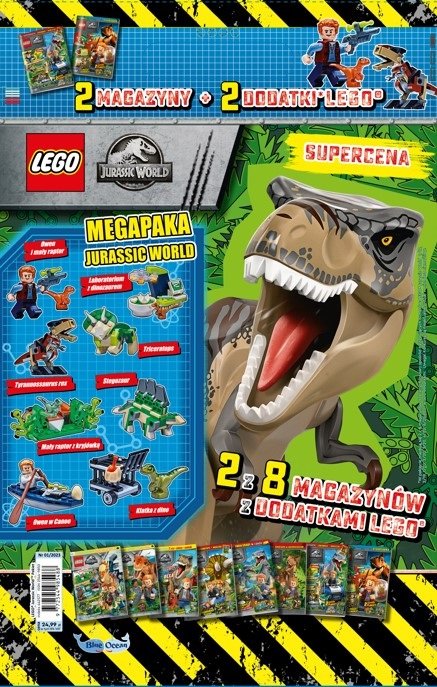 Lego Jurassic World Pakiet Burda Media Polska Sp. z o.o. Prasa Sklep EMPIK.COM