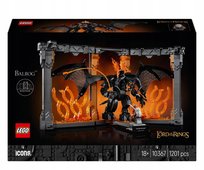 LEGO Lord of the Rings - Gandalf Władca pierścieni: Book nook z Balrogiem klocki ZESTAW LEGO PREZENT DLA CHŁOPCA DZIEWCZYNKI DZIECI