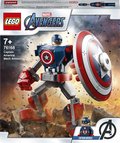 LEGO Marvel, Avengers, klocki Opancerzony mech Kapitana Ameryki, 76168 - LEGO