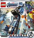 LEGO Marvel, Avengers, klocki Walka o Wieżę Avengersów, 76166 - LEGO