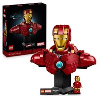 LEGO Marvel, klocki, Popiersie Iron Mana MK4, 76327