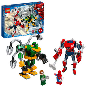 LEGO Marvel, klocki, Spider-man, Bitwa Mechów Spider-mana i Doktora, 76198 - LEGO