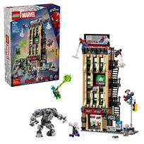 LEGO Marvel, klocki, Spider-Man kontra Mysterio: Daily Bugle, 76342
