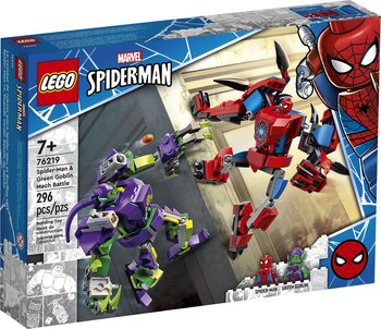 LEGO Marvel, klocki, Super Heroes, Pojedynek Spidermana I Goblina, 76219 - LEGO