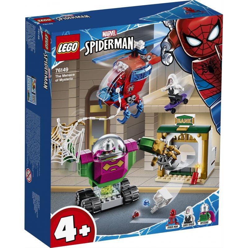 LEGO Marvel, Spider Man, klocki Groźny Mysterio, 76149