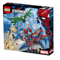 LEGO Marvel, Spider Man, klocki Mechaniczny pająk Spider-Mana, 76114 - LEGO