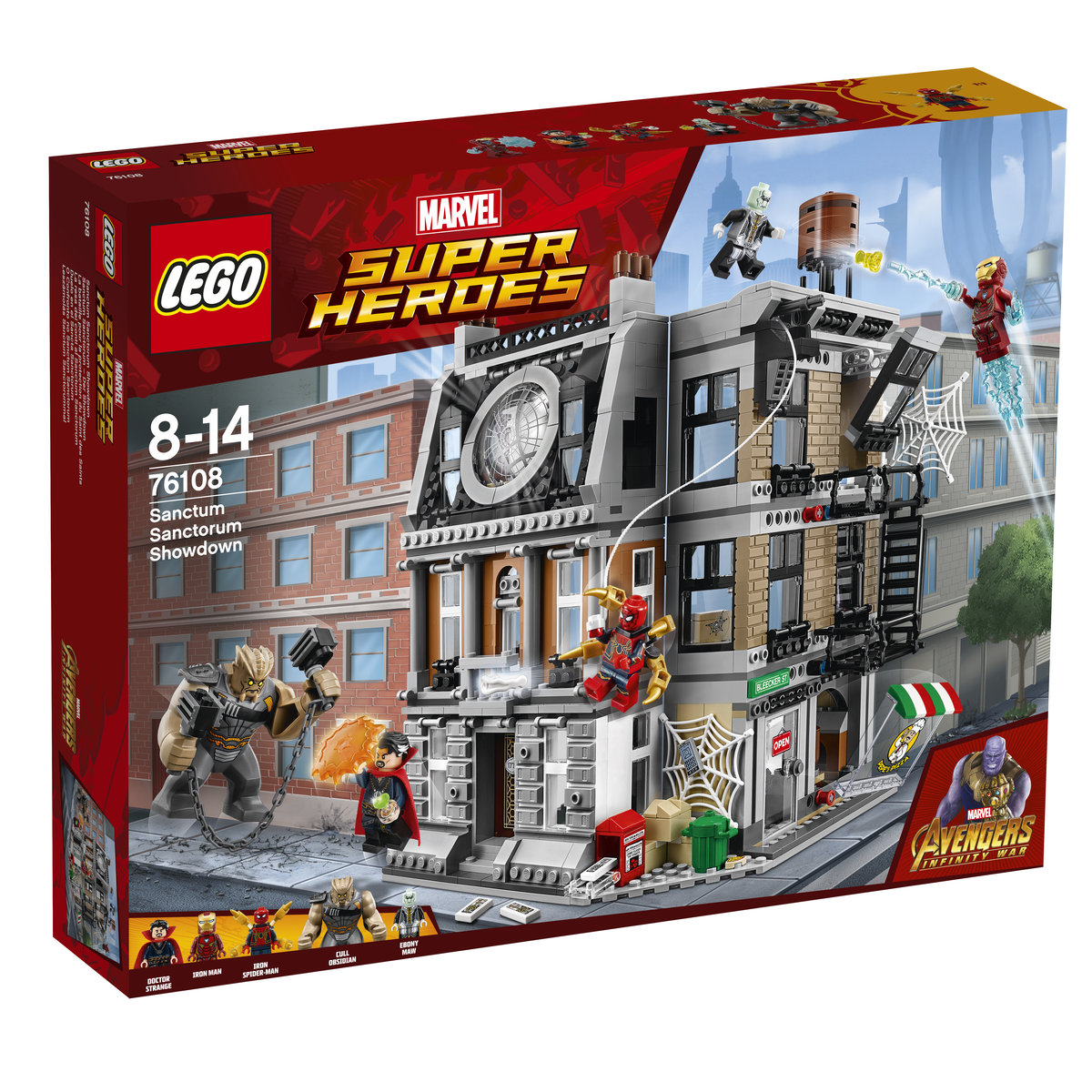 LEGO Marvel, Super Heroes, klocki Face Off, 76108