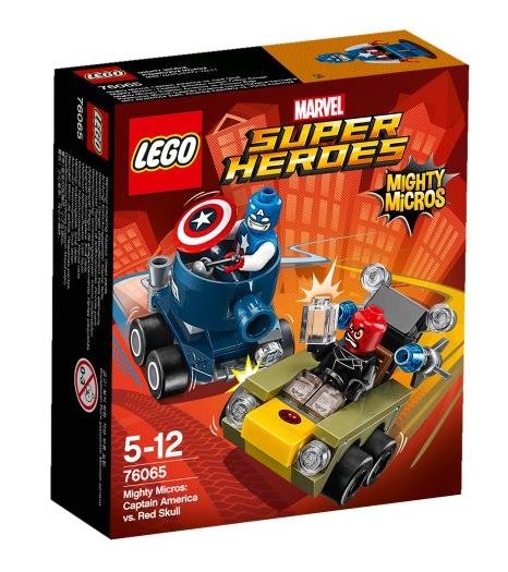 LEGO Marvel, Super Heroes, klocki Kapitan Ameryka kontra Red Skull, 76065
