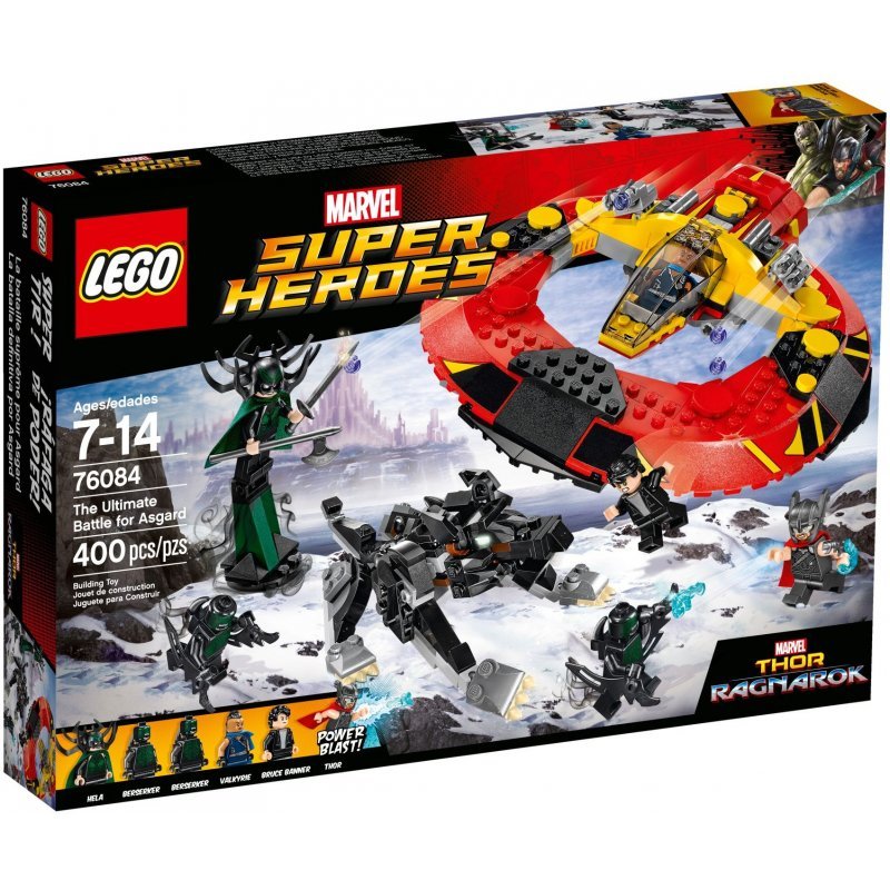 LEGO Marvel, Super Heroes, klocki Ostateczna bitwa o Asgard, 76084