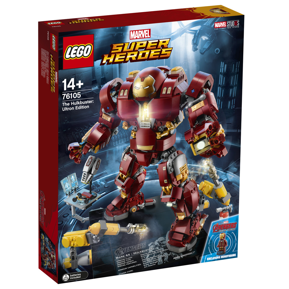 LEGO Marvel, Super Heroes, klocki The Hulkbuster: Ultron Edition