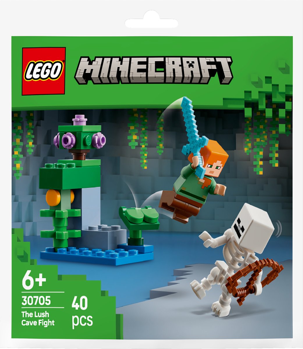 LEGO Minecraft 30705 Walka w bujnej jaskini
