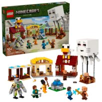 LEGO Minecraft, klocki, Atak balonowego Ghasta na wioskę, 21273