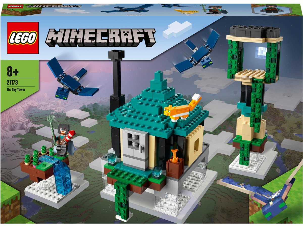 LEGO LEGO Minecraft, klocki, Podniebna wieża, 21173