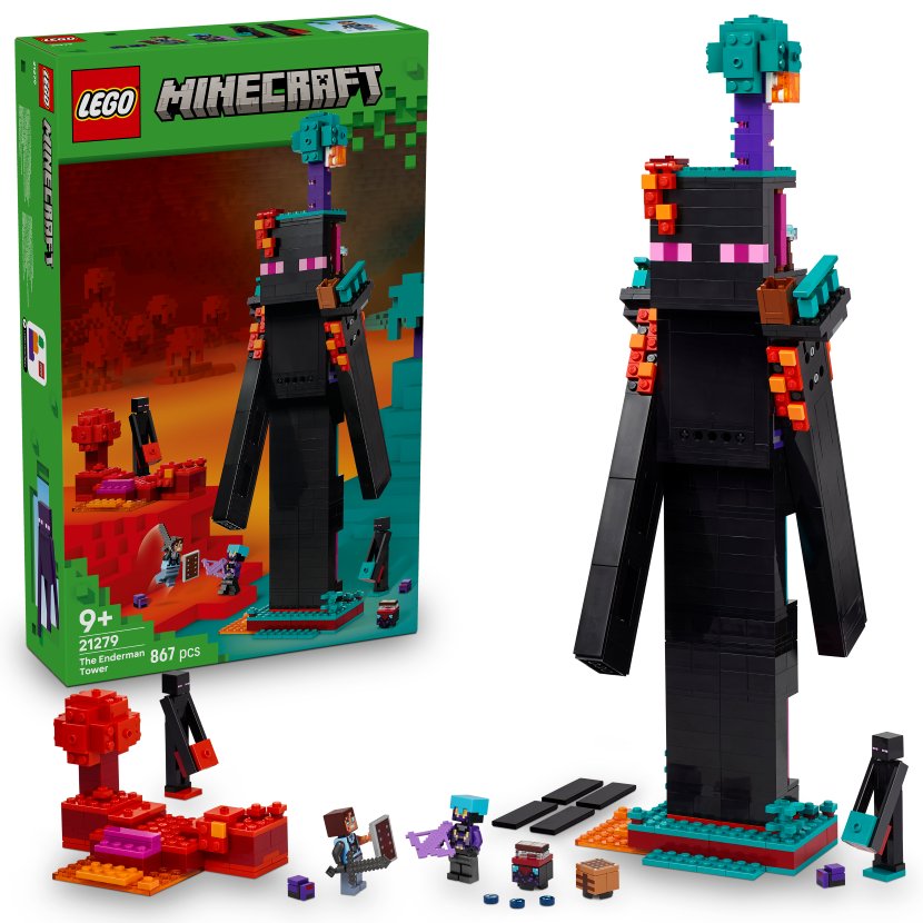 LEGO LEGO Minecraft, klocki, Wieża Endermana, 21279