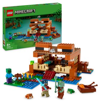 LEGO Minecraft, klocki, Żabi domek, 21256 - LEGO