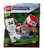 LEGO Minecraft Zestaw - TNT Launcher and Skeleton 662102 polybag klocki ...